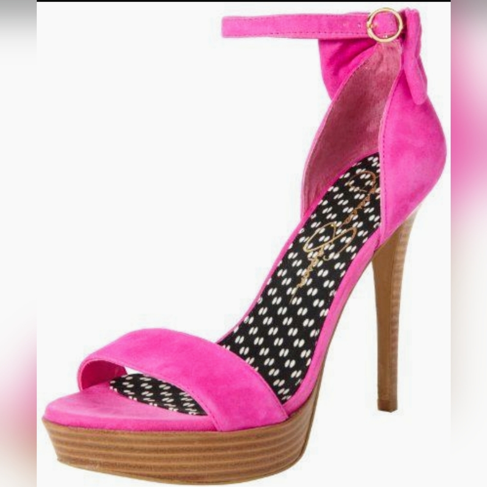 Jessica Simpson Pink Heels Sz: 5.5